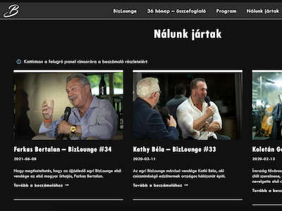 Weboldal funkció bemutatása