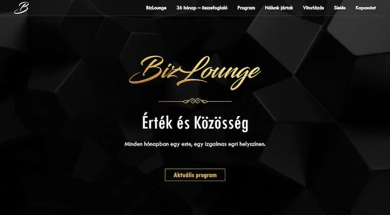 BizLounge – weboldal előnézeti kép