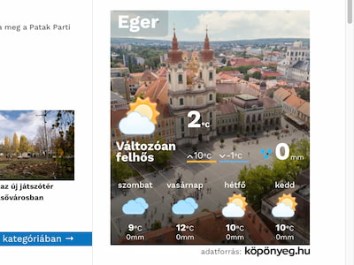 Weboldal funkció bemutatása