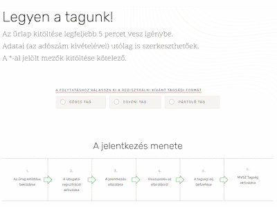 Weboldal funkció bemutatása